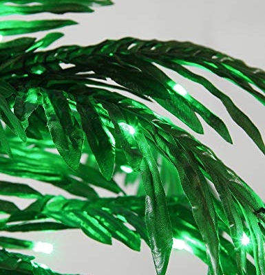 Product: Lightshare 7 Feet Palm Tree 96LED Lights Artificial Fake Tree Decoration for Tiki Bar Outside Patio Porch Pool Christmas Nativity