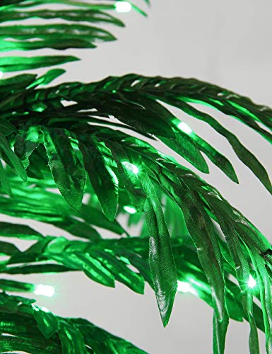Product: Lightshare 7 Feet Palm Tree 96LED Lights Artificial Fake Tree Decoration for Tiki Bar Outside Patio Porch Pool Christmas Nativity