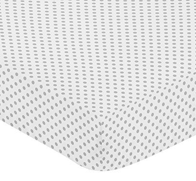 Product: Sweet Jojo Designs 4-Piece Baby Crib Bedding Set (Pink/Grey Boho Floral) for Girls, Infants/Nursery incl. Blanket, Fitted Sheet, Skirt, Diaper Stacker (Watercolor, Elegant Rose Polka Dot, Blush Gray)