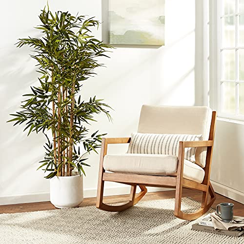 Product: Nearly Natural 64in Bamboo Tree, Fake Bamboo Plants with 7 Natural Trunks, 5.3ft Tall Faux Plants for Indoor Home Decor with 1040 Realistic Fake Leaves