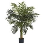 Product: Nearly Natural 4ft Golden Cane Palm Artificial Tree