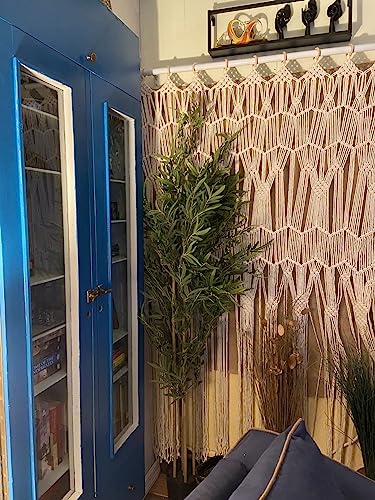 Product: Happygrill Artificial Bamboo Tree, Greenery Plants in Nursery Pot, Decorative Fake Trees Artificial Trees for Home Decor Indoor,Office, Entryway, 5Ft High
