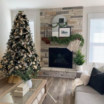 Product: KING OF CHRISTMAS 7ft Blue Spruce Artificial Christmas Tree Unlit, Tribeca Blue Spruce Xmas Tree with Foldable Base, Hinged Sections 1875 PVC Christmas Tree for Home, Office and Holliday Decor