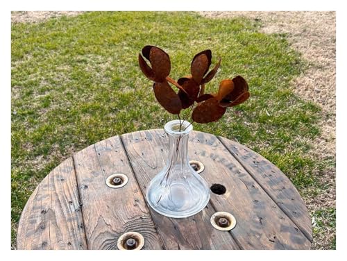 shibaoli Plastic Artificial Flower, Rusted Iris 3-Piece Set, Rustic Ironwork - Industrial Handcrafted Sculpture - Unique Quality Weathered Finish (Rusted Iris, 4 inches),Table Setting - Artificial Flower Arrangements Product: shibaoli Plastic Artificial Flower, Rusted Iris 3-Piece Set, Rustic Ironwork - Industrial Handcrafted Sculpture - Unique Quality Weathered Finish (Rusted Iris, 4 inches),Table Setting