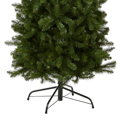 Silky Flower Store National Tree Company Green Kingswood Fir Artificial Slim Christmas Tree, 7 Feet, 29 inch base diameter 8 8 Product: National Tree Company Artificial Slim Christmas Tree, Green, Kingswood Fir, Includes Stand, 7 Feet