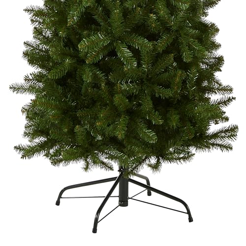 Silky Flower Store National Tree Company Green Kingswood Fir Artificial Slim Christmas Tree, 7 Feet, 29 inch base diameter 2 2 Product: National Tree Company Artificial Slim Christmas Tree, Green, Kingswood Fir, Includes Stand, 7 Feet