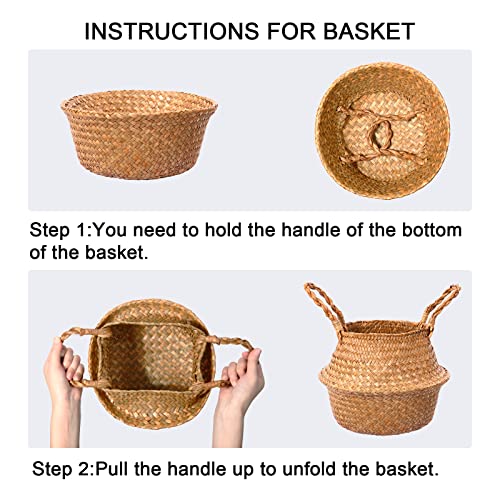 Product: Ferrgoal Artificial Areca Palm Plants 4.6Ft Fake Dypsis Lutescens Tree with 15 Trunks in Pot and Woven Seagrass Belly Basket Tropical Faux Plant for Home Indoor Outdoor Office