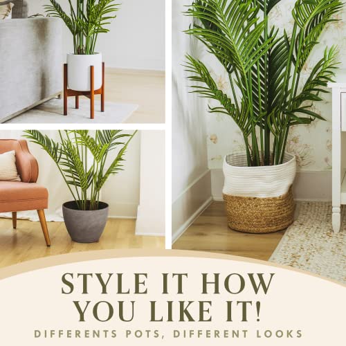 Product: Artificial Palm Tree, Faux Plants for Home Decor Indoor, Fake Plants Tall for Office, Artificial Palm Plant & Large Plants for Living Room Decor, Faux Plants Indoor Artificial Tropical Plants - 5 Feet