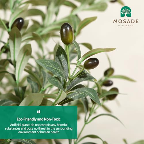 Product: Artificial Olive Tree 6FT – Tall Faux Tree with Realistic Silk Leaves, Handmade Seagrass Basket, Low-Maintenance Large Fake Plants for Modern Office, Floor & Home Decor, Living Room, Indoor Plants