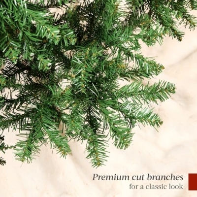 Silky Flower Store 6ft Douglas Fir Christmas Tree, Unlit Artificial Full Fir, Metal Stand 6ft 13 13 Product: Best Choice Products Douglas Fir Christmas Tree, 6ft Unlit Artificial Full Fir Holiday Decoration, Realistic Appearance w/Metal Stand