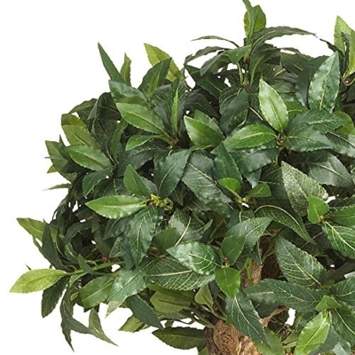 Product: Nearly Natural 4ft. Sweet Bay Double Ball Topiary Silk Tree