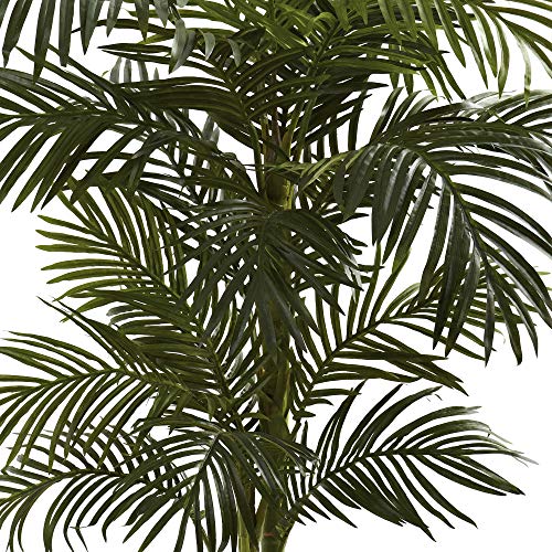 Product: Nearly Natural 5ft. Golden Cane Palm Artificial Tree, Green