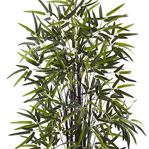 Product: Nearly Natural 5.5ft. Black Bamboo Artificial Tree in Decorative Planter