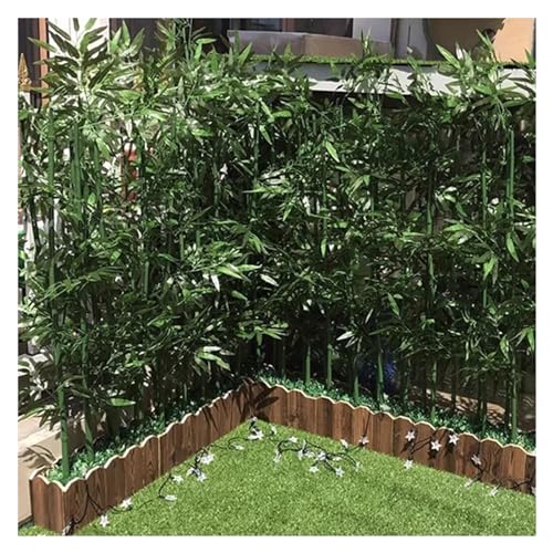 Outdoor Artificial Bamboo Plants Tall, Uv All Weather Resistant Patio Faux Bamboo Privacy Fence, Landscaping Simulation Tree/ Room Divider, 1 1.2 1.5 1.8 M High ( Color : 1m High , Size : 150CM/59IN - - Artificial Flower Arrangements Product: Outdoor Artificial Bamboo Plants Tall, Uv All Weather Resistant Patio Faux Bamboo Privacy Fence, Landscaping Simulation Tree/ Room Divider, 1 1.2 1.5 1.8 M High ( Color : 1m High , Size : 150CM/59IN