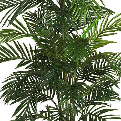 Product: Nearly Natural 5263-0308 56in. Areca Palm Silk Tree with Basket, Green,30" x 32" x 56"