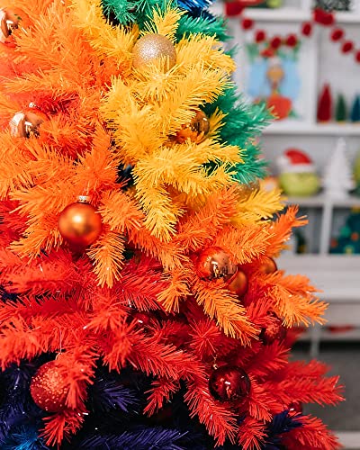 Product: Treetopia The Original Rainbow Artificial Christmas Tree 7ft Unlit