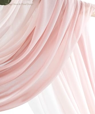 Silky Flower Store Artificial Floral Arch Kit with Drapes, Dusty Rose Navy Blue Wedding Backdrop Flowers, 2pcs, 4pcs 20.5cm 9 9 Product: Floroom Arch Flowers with Drapes Kit (Pack of 4) - 2pcs Artificial Dusty Rose & Navy Blue Floral Swag Arrangement with 2pcs Draping Fabric for Wedding Ceremony Arbor and Reception Backdrop Decoration