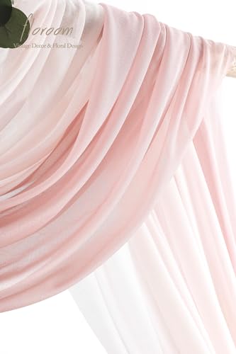 Silky Flower Store Artificial Floral Arch Kit with Drapes, Dusty Rose Navy Blue Wedding Backdrop Flowers, 2pcs, 4pcs 20.5cm 4 4 Product: Floroom Arch Flowers with Drapes Kit (Pack of 4) - 2pcs Artificial Dusty Rose & Navy Blue Floral Swag Arrangement with 2pcs Draping Fabric for Wedding Ceremony Arbor and Reception Backdrop Decoration