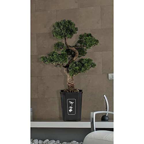 Product: Nearly Natural 4100 Cedar Bonsai Tree, 36-Inch, Green