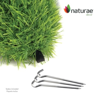 Product: Naturae Decor Artificial Topiary - Artificial Grass Garden Plush Topiary (Sitting Dog)
