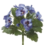 Product: 8" Pansy Bush Blue (Pack of 12)