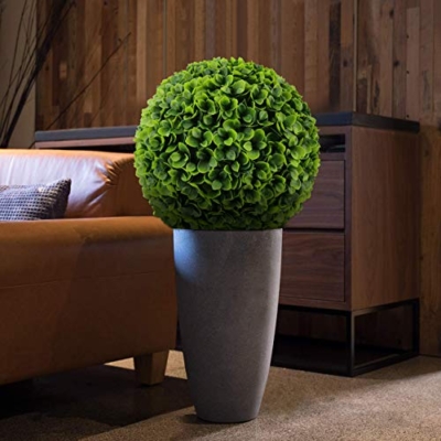 Product: Sunnyglade 2 PCS 15.7 inch 3 Layers Artificial Plant Topiary Ball Faux Boxwood Decorative Balls for Backyard, Balcony,Garden, Wedding and Home Décor