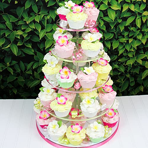 Silky Flower Store Global Sugar Art Tropical Frangipani Plumeria Edible Sugar Flowers, 24 Count, Chef Alan Tetreault, 24 Count 1 1 Product: Global Sugar Art Tropical Frangipani Plumeria Edible Sugar Flower Blossoms, Wedding Cake & Cupcake Flowers with Leaves, 24 Count by Count by Chef Alan Tetreault