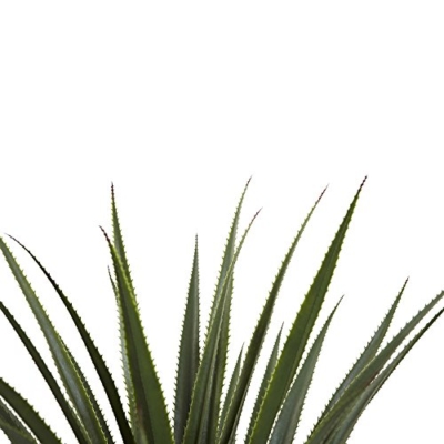 Silky Flower Store Artificial Agave Plant, Nearly Natural Spiked Green Faux Decor, 4' 10 10 Product: Nearly Natural 4' Spiked Agave Plant, Green