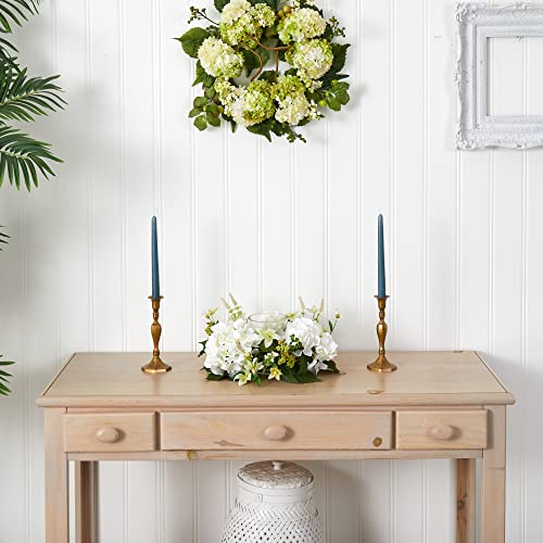Product: Nearly Natural Hydrangea Artificial Arrangement Candelabrum