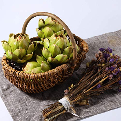 Silky Flower Store Artificial Artichoke Decor, Large Green Faux Vegetables Home Decor, Realistic Faux Plant Accent 9pcs 5 5 Product: Large Green Artificial Artichoke Vegetables Fake Artichoke for Home Decor (Green(9pcs))