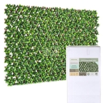 Product: NatraHedge Artificial Ficus Leaf Expandable Lattice