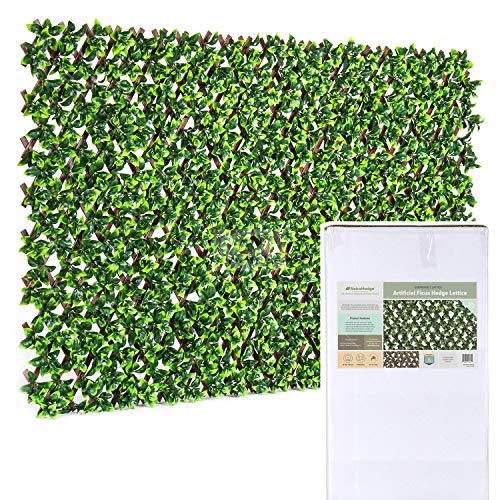 Product: NatraHedge Artificial Ficus Leaf Expandable Lattice