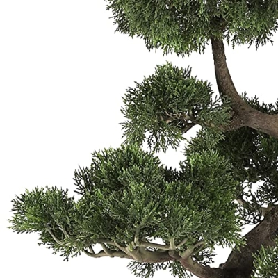 Product: Nearly Natural 4100 Cedar Bonsai Tree, 36-Inch, Green