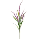 Product: SilksAreForever 25" Artificial Foxtail Flower Stem -Purple (Pack of 12)