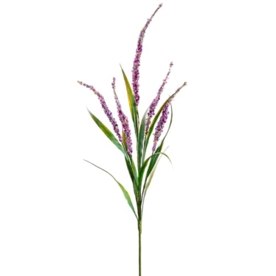Product: SilksAreForever 25" Artificial Foxtail Flower Stem -Purple (Pack of 12)