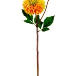 Product: Arcadia Silk Plantation 24" Dahlia Spray Orange Yellow (pack of 12)