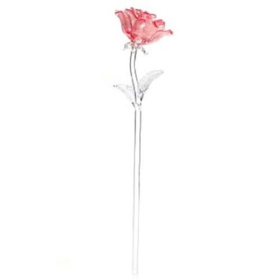 Silky Flower Store Artificial Red Rose Floral Stem, Waterford Fleurology, Hand Applied Petals, Elegant Faux Flower Decor 20.5cm 12 12 Product: Waterford Fleurology Red Rose