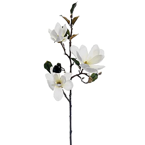 Product: 37" Magnolia Spray Cream White (Pack of 6)