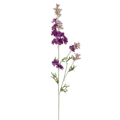 Product: 31" Silk Larkspur Delphinium Flower Spray -2 Tone Purple (Pack of 12)