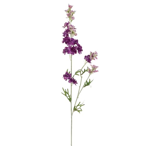 Product: 31" Silk Larkspur Delphinium Flower Spray -2 Tone Purple (Pack of 12)