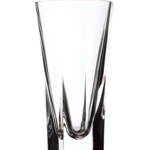 Product: Barski Vase - Crystal Glass - 12" H - for Flowers - Roses - Square Bottom - Round Opening - Made in Europe