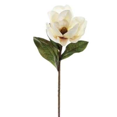 Product: 34" Handwrapped Silk Magnolia Flower Spray -White (Pack of 6)
