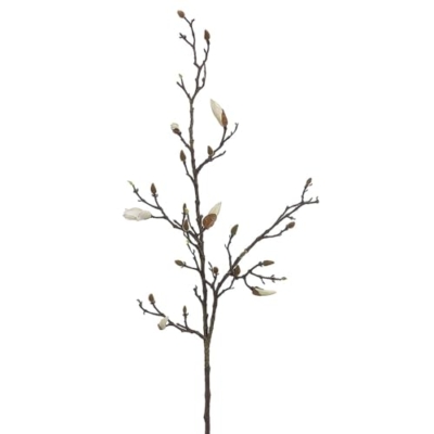 Product: 53" Silk Magnolia Bud Flower Spray -Cream (Pack of 6)