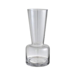 Product: Indoor Gardening Flower Arrangement Living Room Vase, Glass Tall Vase Creativity Hourglass Vase Fresh Flowers Artificial Flower Decorative Centrepiece Table Vase Height: 22CM/27CM Rose vases