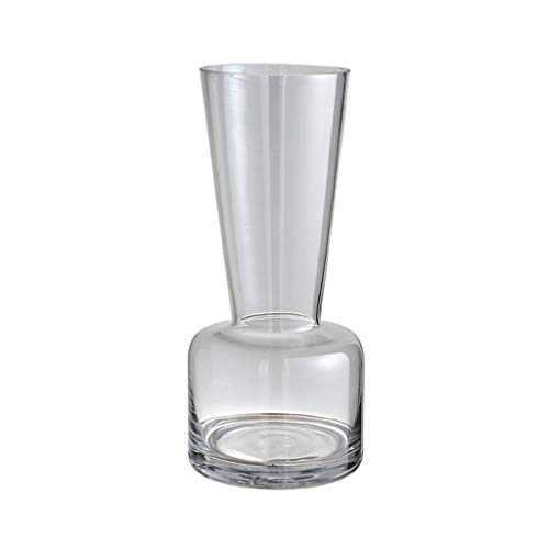 Product: Indoor Gardening Flower Arrangement Living Room Vase, Glass Tall Vase Creativity Hourglass Vase Fresh Flowers Artificial Flower Decorative Centrepiece Table Vase Height: 22CM/27CM Rose vases