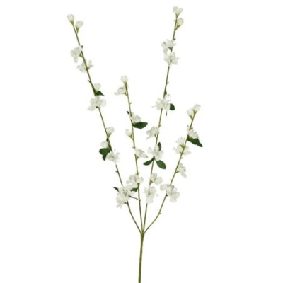 Product: 24 pieces of 27" Cherry Blossom Artificial Silk Flower Sprays White