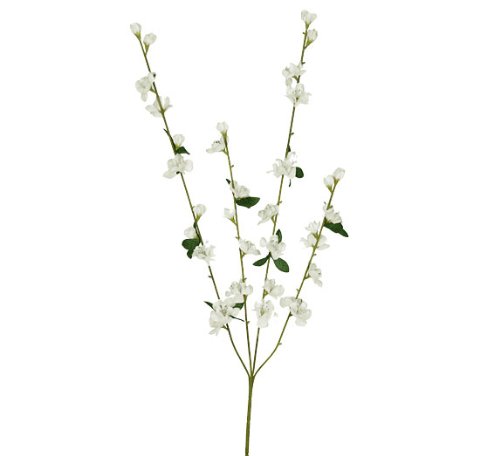 Product: 24 pieces of 27" Cherry Blossom Artificial Silk Flower Sprays White