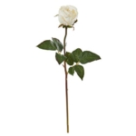 Product: Nearly Natural 20in. Rose Artificial Bud (Set of 6) Silk Flowers, White