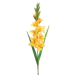 Product: 36.5" Silk Gladiolus Flower Spray -Yellow (Pack of 12)