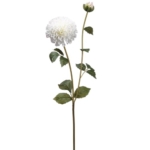 Product: 31" Silk Dahlia Flower Stem -White (Pack of 12)